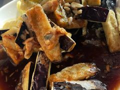 蛤蜊肉拌茄子-华春餐馆(鱼山路店)