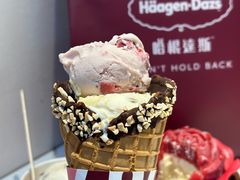 华夫筒双球-哈根达斯(大洋百货店)