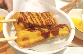 Fried Egg Skewers