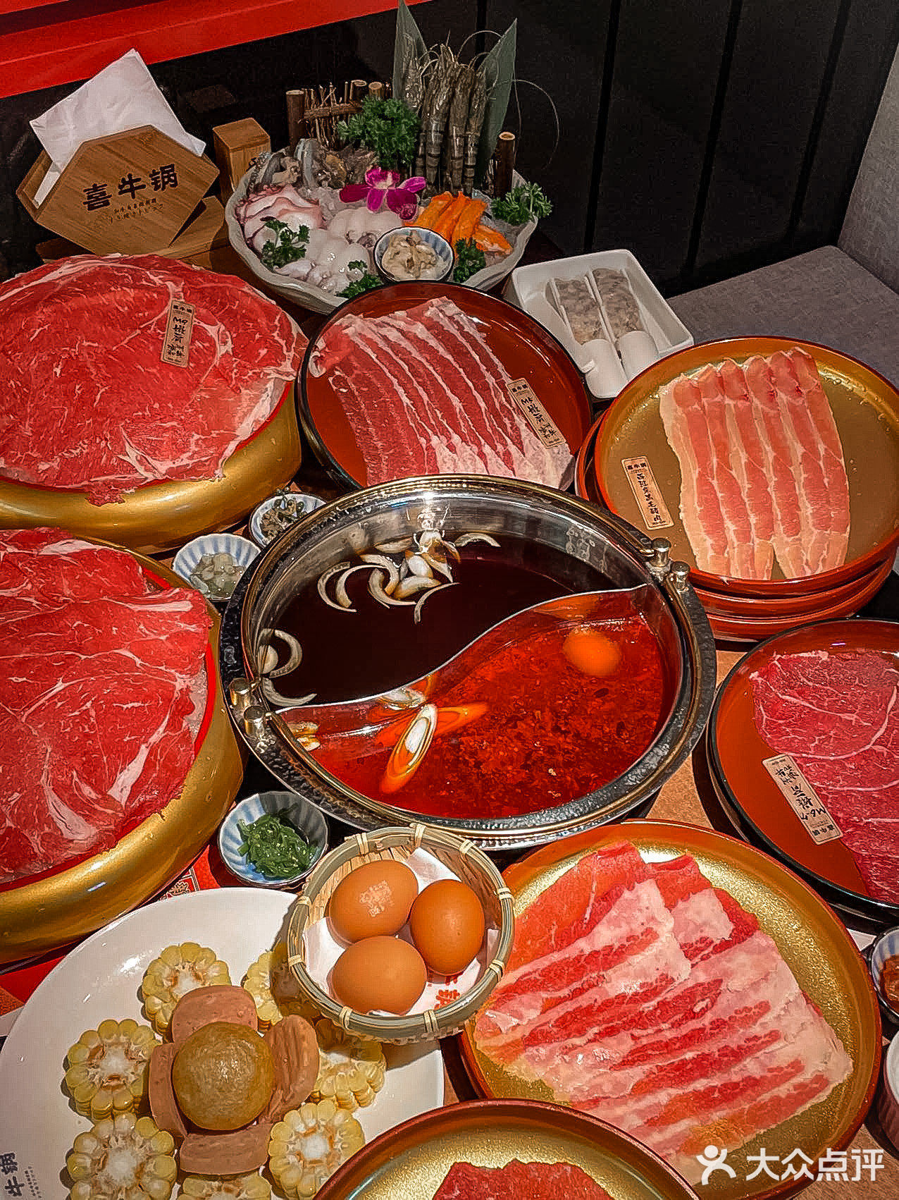 快来喜牛锅🐂品尝暖暖的寿喜锅呀‼️