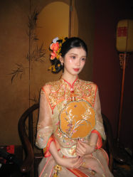 -桃子造型婚纱礼服(凤起广场店)
