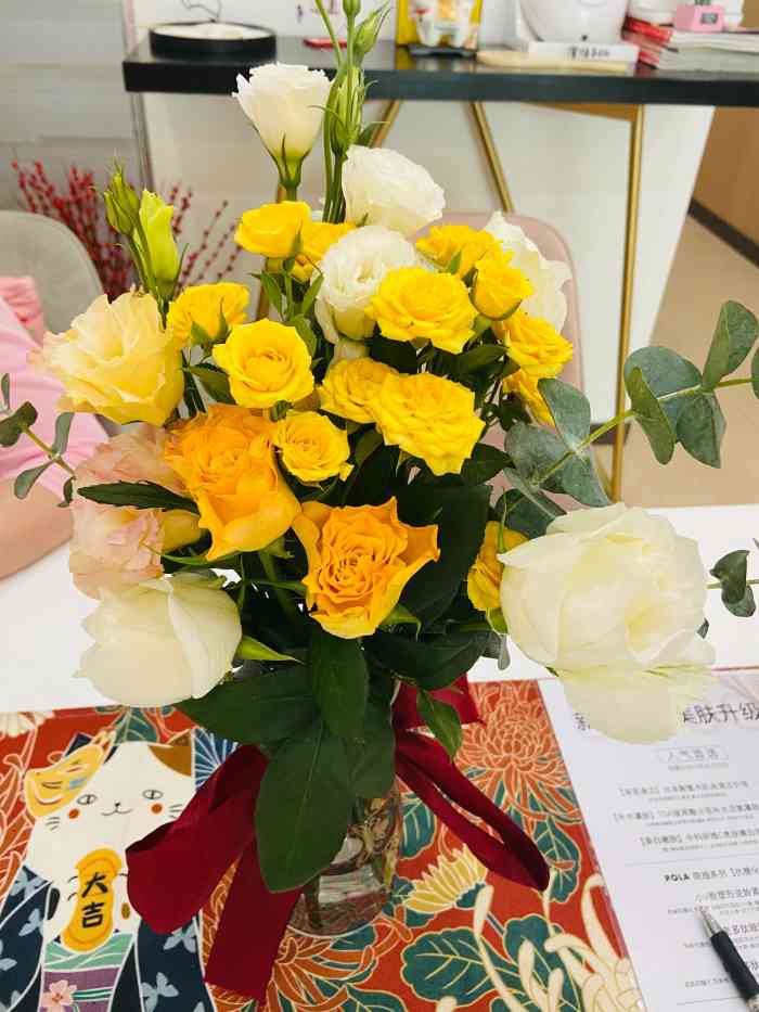 韦爵爷61更懂女人的花店-"在大众点评上看到的,网红花店离我家超近.