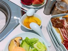 -绿岛港轩海鲜烤肉涮锅自助餐厅