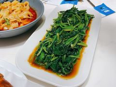 孜然菠菜-丝路有约·西域美食