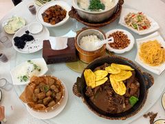 -胡老三家土菜馆·老店地方特色菜·招牌茅山地锅老鹅