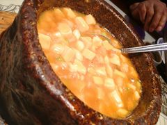 石锅鸡汤豆腐-绿茶餐厅(乐峰广场店)