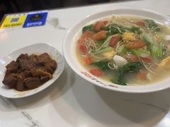 番茄鸡蛋面-二扁私房面馆(崂山路店)