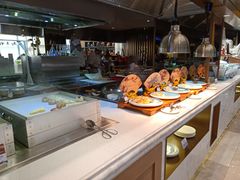 自助取餐区-舜耕山庄四时万和自助餐厅