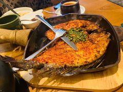 香茅草烤罗非鱼-云海肴·汽锅鸡·云南菜(苏州中心店)
