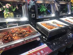 自助取餐区-釜御山海鲜烤肉火锅自助(新城市中心店)