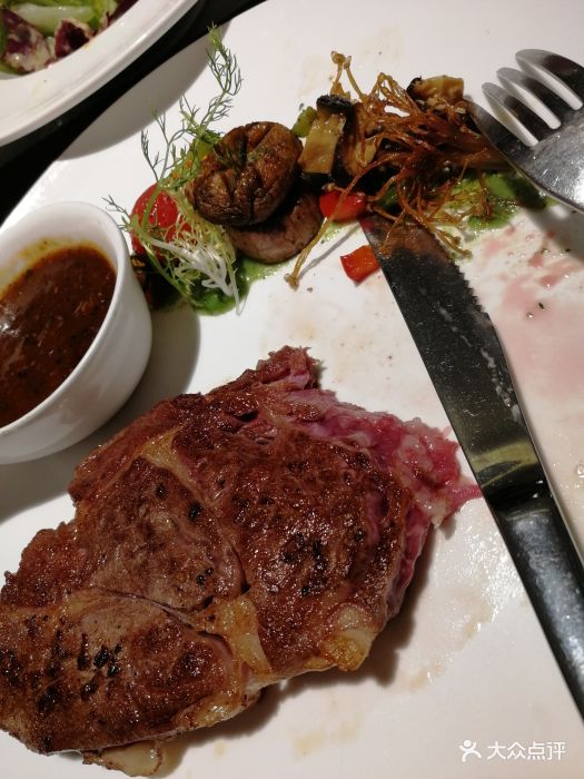 红屋牛排(闽江路店)-黑胡椒牛排-菜-黑胡椒牛排图片-青岛美食-大众