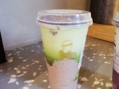 超厚芋泥京都抹茶-LELECHA乐乐茶(上海五角场万达广场店)