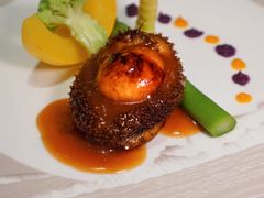 春笋配南非鲍鱼-广州希尔顿逸林酒店-OPEN開·全日制餐厅·海鲜·小火锅·自助餐(东风路店)