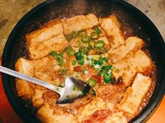 砂锅脆皮豆腐-炊烟小炒黄牛肉(中心印象城店)
