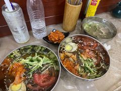 -吉林延边牛肉汤饭，大冷面