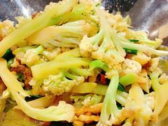 砂锅青梗花菜-山涧肴·泉水煮活鱼(坂田店)
