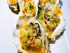 蒜茸/芝士烤生蚝&nbsp;海鲜&nbsp;烧烤-开海·红岛海鲜虾水饺(石老人店)