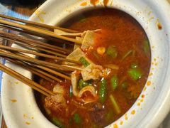 豆皮涮牛肚-山纺老张烧烤(长风西街店)