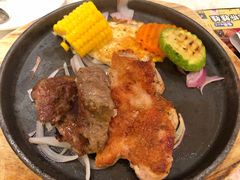 铁板牛扒拼鸡扒-卡朋西餐(较场西路店)