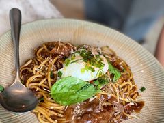 肥牛温泉蛋意面-The Rug Cafe(王府中环店)