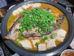 -探鱼·鲜青椒爽麻烤鱼(西南商都店)