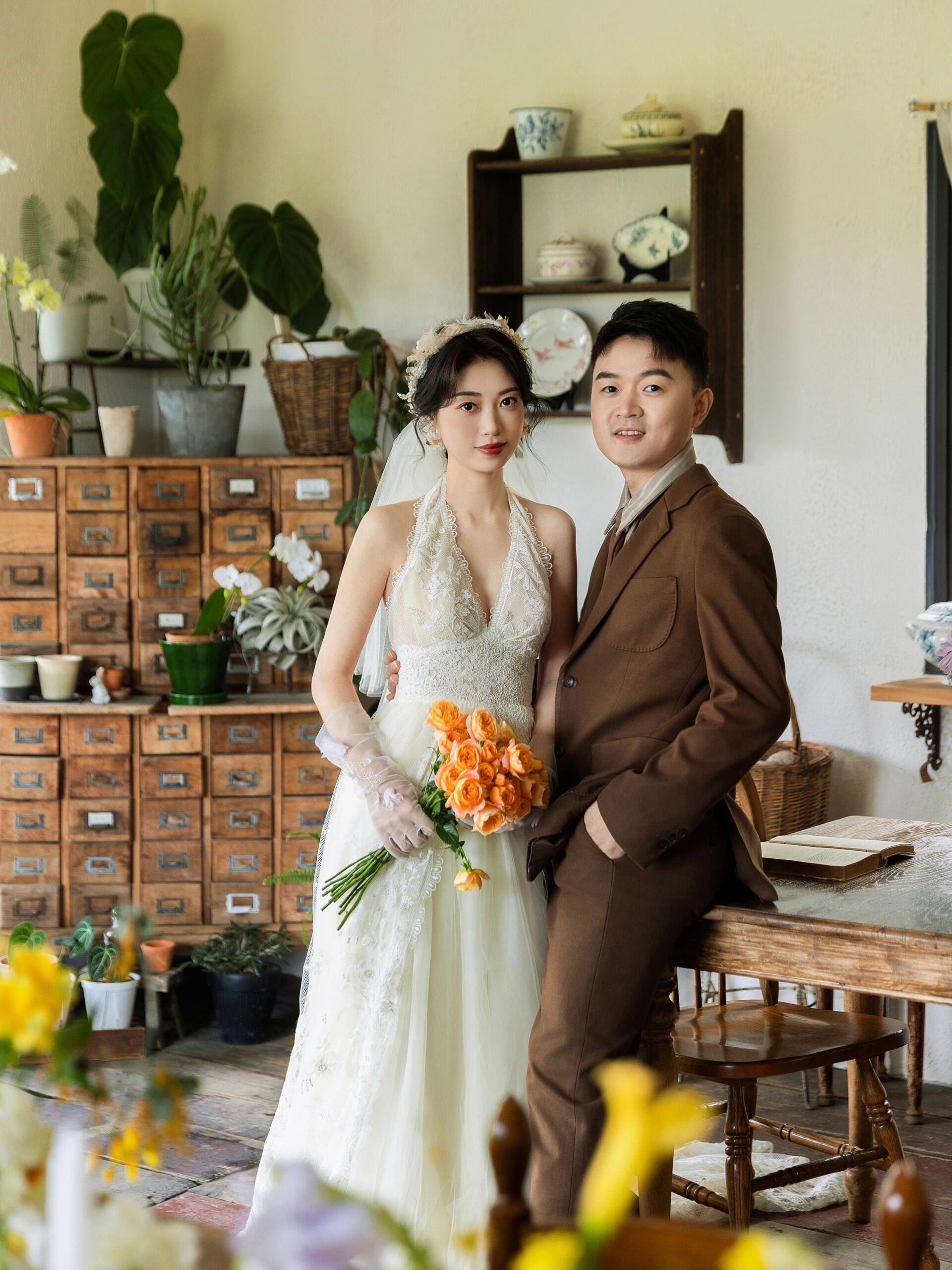 被夸了一百次的苔丝婚纱照太太太美了