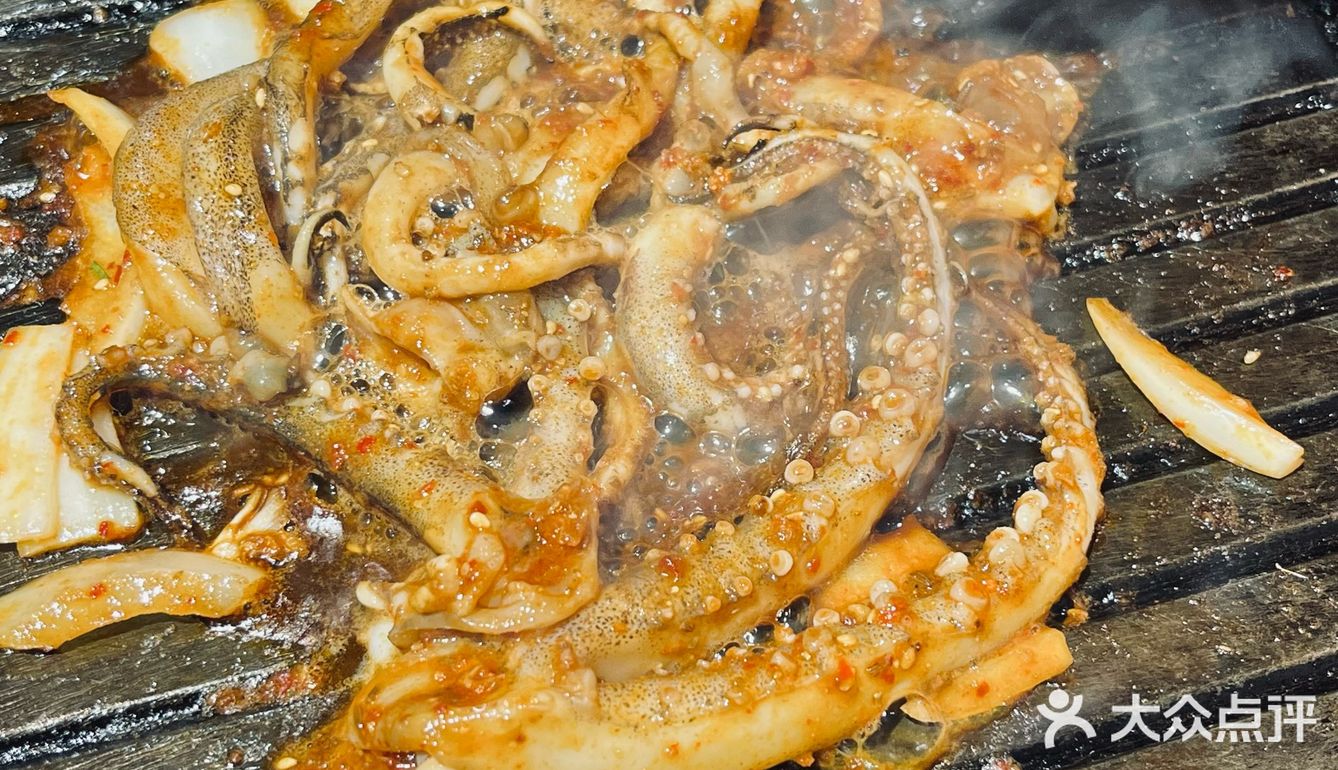 炙子烤肉真的很好吃！