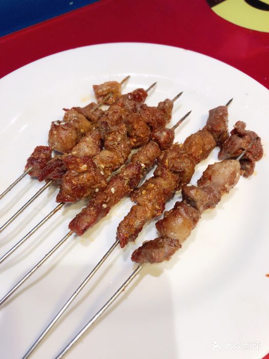 苏完瓜尔佳氏-满洲涮肉(蓝天店)羊肉串图片