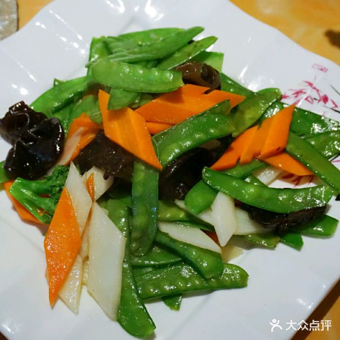 云曲香素食-荷塘小炒-菜-荷塘小炒图片-南京美食-大众点评网