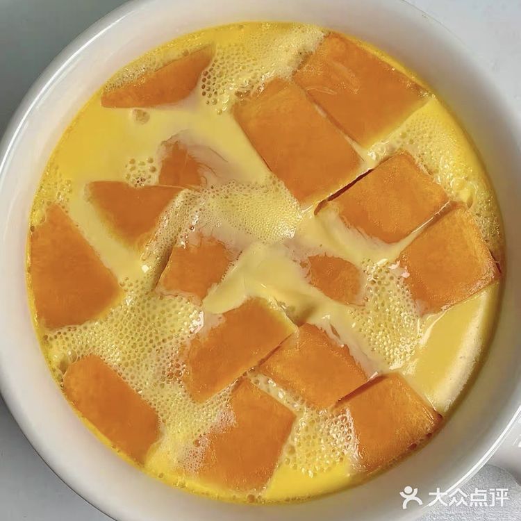 南瓜蒸蛋真的是世界上最好吃的蒸蛋