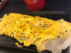 玉米肉酥香蛋饼-永和大王(蛙嫩鸡香煲煲鲜·军博店)