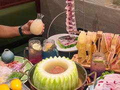 -得意咚瓜·顺德鱼生·冬瓜火锅(深圳首店)