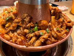 招牌炭火美蛙锅-老佛爷铜炉蛙锅(南园店)