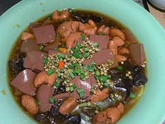 麻香鸭血肥肠-绿茶餐厅(昌平悦荟店)