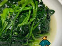 清炒菠菜-小厨娘绣中淮扬(总统府大行宫店)