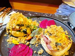 菠菜培根班尼迪克蛋-ChitChat奇洽·Bistro(黎黄陂路店)