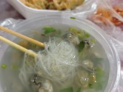 蚵仔线面-建国蚵煎蚵面