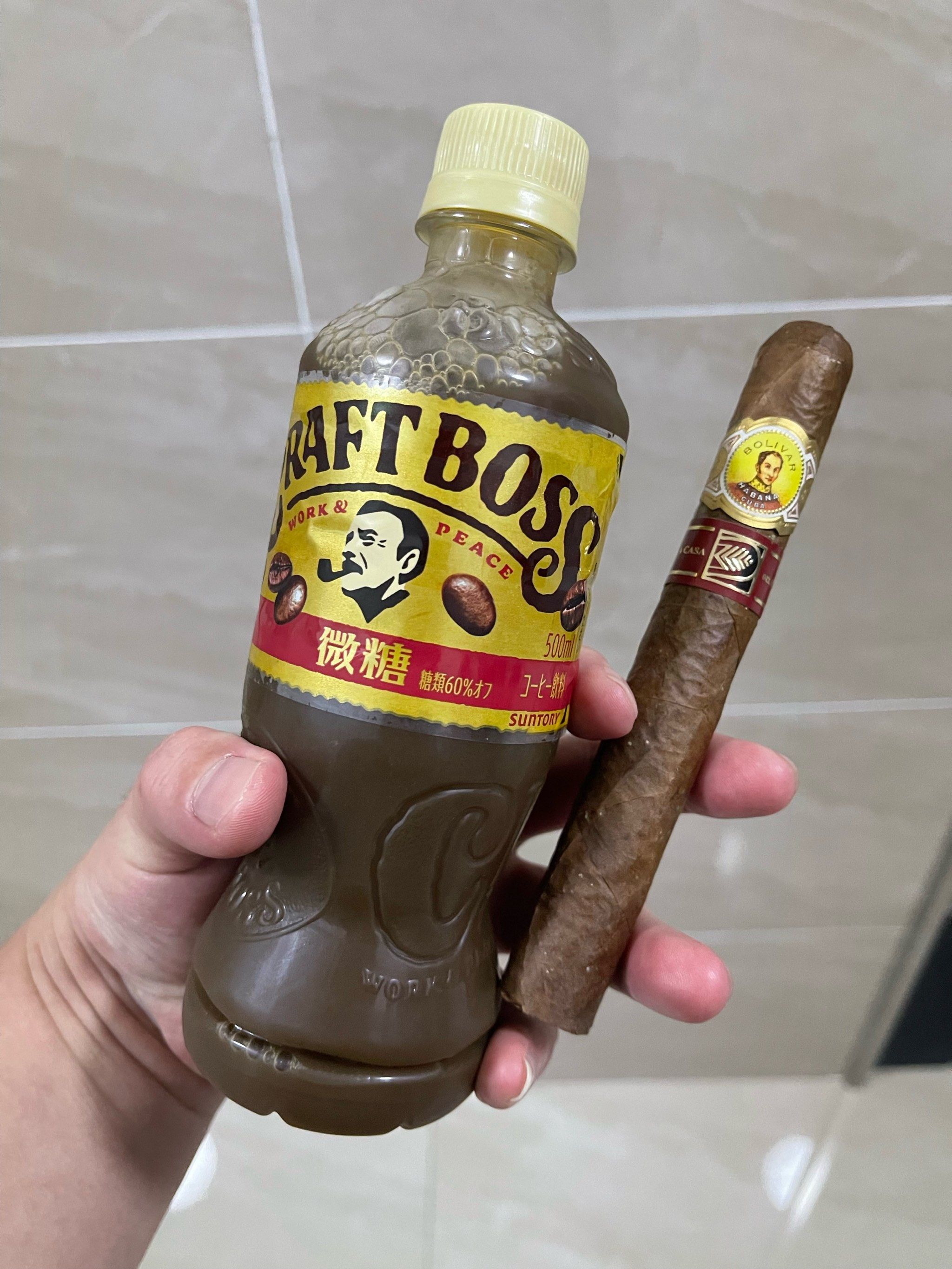 bosscafe
#suntory
#craftboss
#bolivar
#cigar
#boliarr