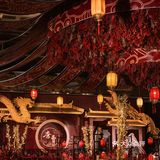 3.8w|大气磅礴的红金色传统中式婚礼，这就是国潮魅力