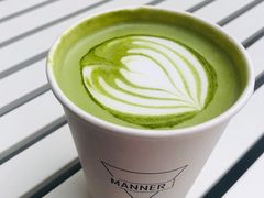 抹茶拿铁-Manner Coffee(IFS一楼店)