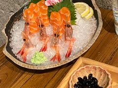 三文鱼刺身-黑牛の店·和牛烧肉(合生汇店)
