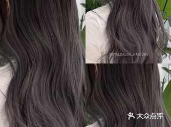 冷灰双色渐变挑染 | 掉色也很好看的发色  上海接发 上海染