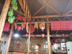 大堂-缘福乡村铁锅炖民宿(八达岭店)