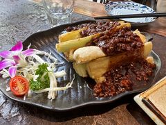 台式卤肉酱茄子-上楼私房菜(院士路店)