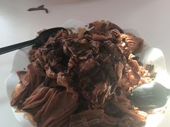 巧克力绵绵冰-小胖老味刨冰