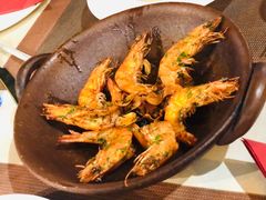 蒜香橄榄油闷虾-BONAZZA 意大利餐厅