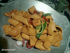 素烧千叶豆腐-绿茶餐厅(西单老佛爷店)