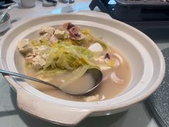 -海派美食·家宴海鲜青岛菜·石锅鲽鱼头(东方城店)