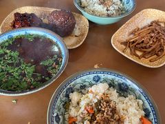 荠菜磨糊肉末汤-盛记灶头菜饭(祝桥店)