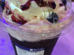 蓝莓黑加仑奶油梳打-HALO CAFE(江海中环广场店)